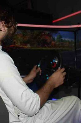 vrhere peshawar arcade 3 screen car simulation experience